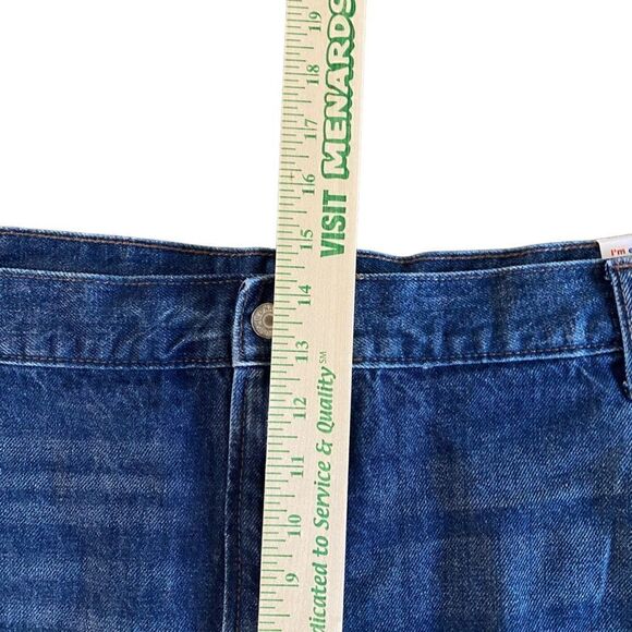 OLD Navy Raw hem shorts Size 28 High-rise slouchy Straight secret slim pockets - Picture 6 of 8